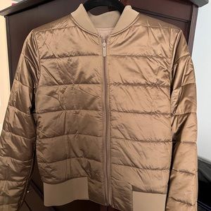 Lululemon reversible bomber jacket